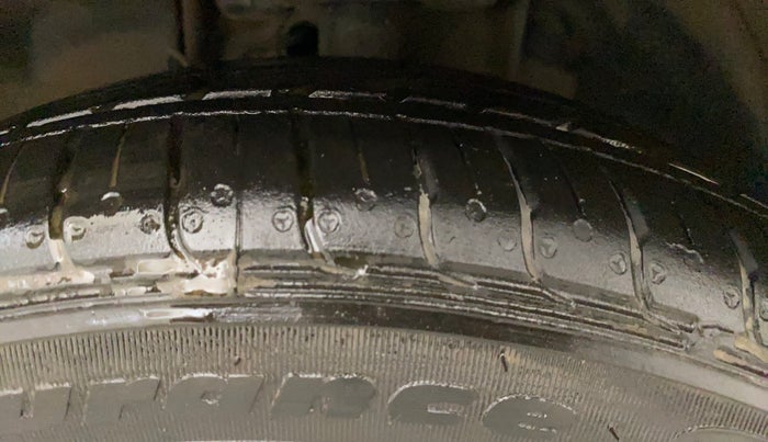 2020 Tata Tiago XZA PLUS PETROL, Petrol, Automatic, 57,432 km, Left Front Tyre Tread