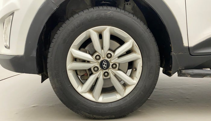 2016 Hyundai Creta SX PLUS 1.6 PETROL, Petrol, Manual, 82,518 km, Left Front Wheel