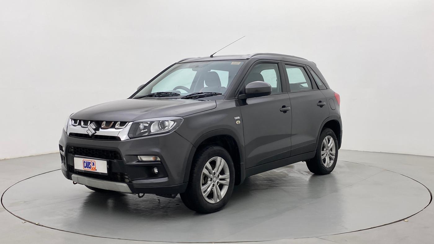 2017 Maruti Vitara Brezza ZDI, Diesel, Manual, 1,80,438 km, Left Front Diagonal (45- Degree) View