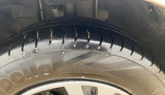 2023 Tata TIGOR XZ PLUS CNG, CNG, Manual, 87,506 km, Left Front Tyre Tread