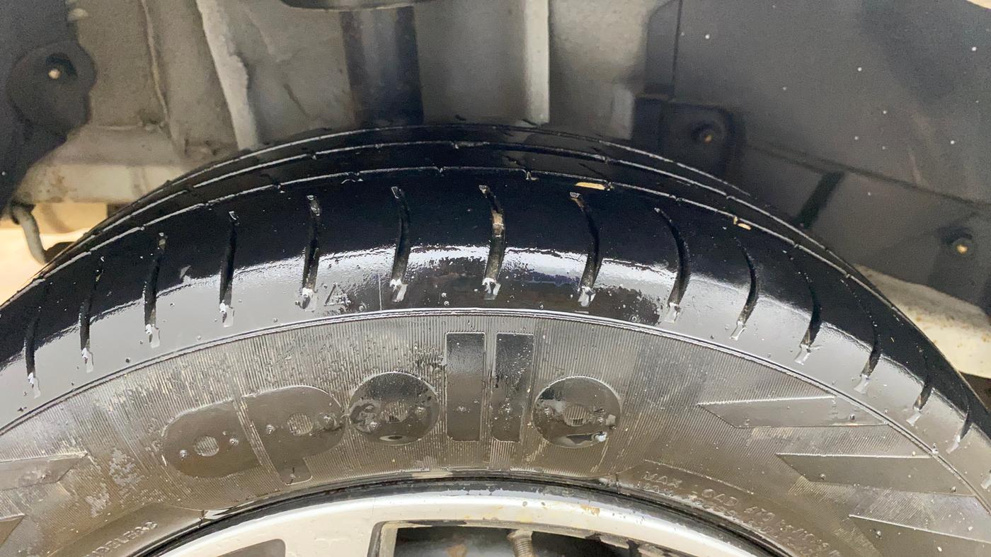 2023 Tata TIGOR XZ PLUS CNG, CNG, Manual, 87,506 km, Right Rear Tyre Tread