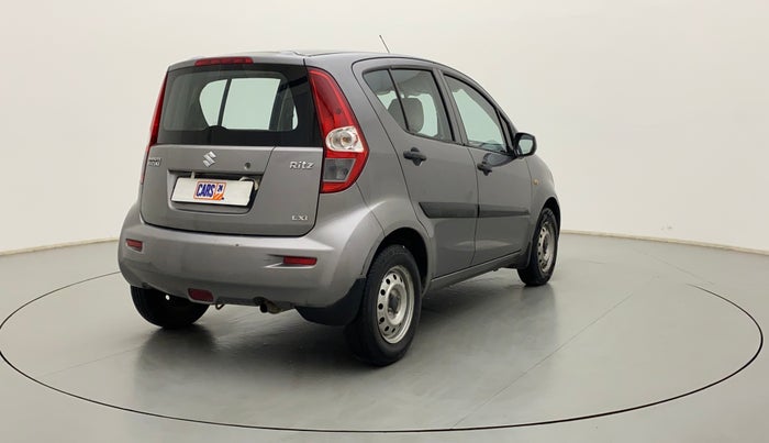 2010 Maruti Ritz LXI, Petrol, Manual, 1,22,580 km, Right Back Diagonal