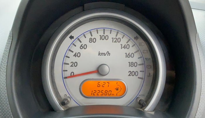 2010 Maruti Ritz LXI, Petrol, Manual, 1,22,580 km, Odometer Image