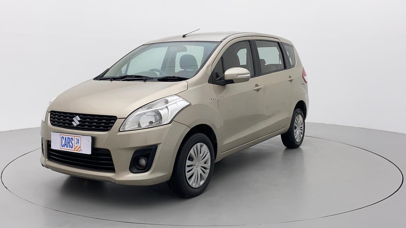 2014 Maruti Ertiga VXI CNG, CNG, Manual, 36,893 km, Left Front Diagonal