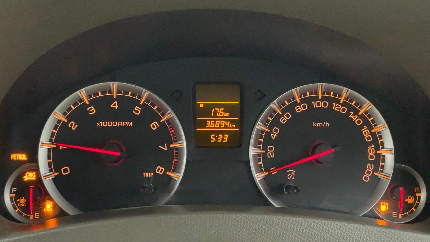 2014 Maruti Ertiga VXI CNG, CNG, Manual, 36,893 km, Odometer Image