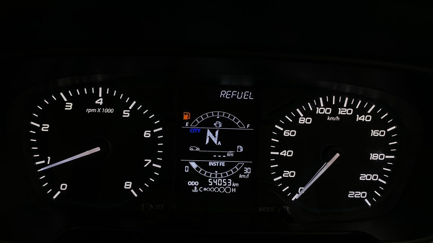 2023 Tata PUNCH ACCOMPLISHED AMT, Petrol, Automatic, 54,048 km, Odometer Image