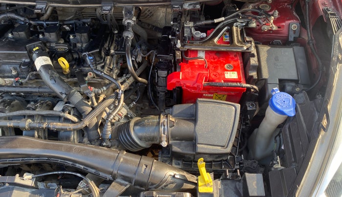 2020 Ford New Figo TITANIUM 1.2 PETROL MT, Petrol, Manual, 87,645 km, Engine View - Left