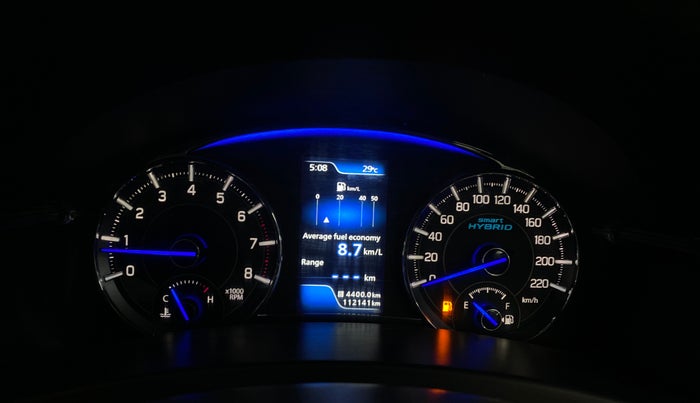 2019 Maruti Ciaz DELTA 1.5 SHVS MT PETROL, Petrol, Manual, 1,12,131 km, Odometer Image