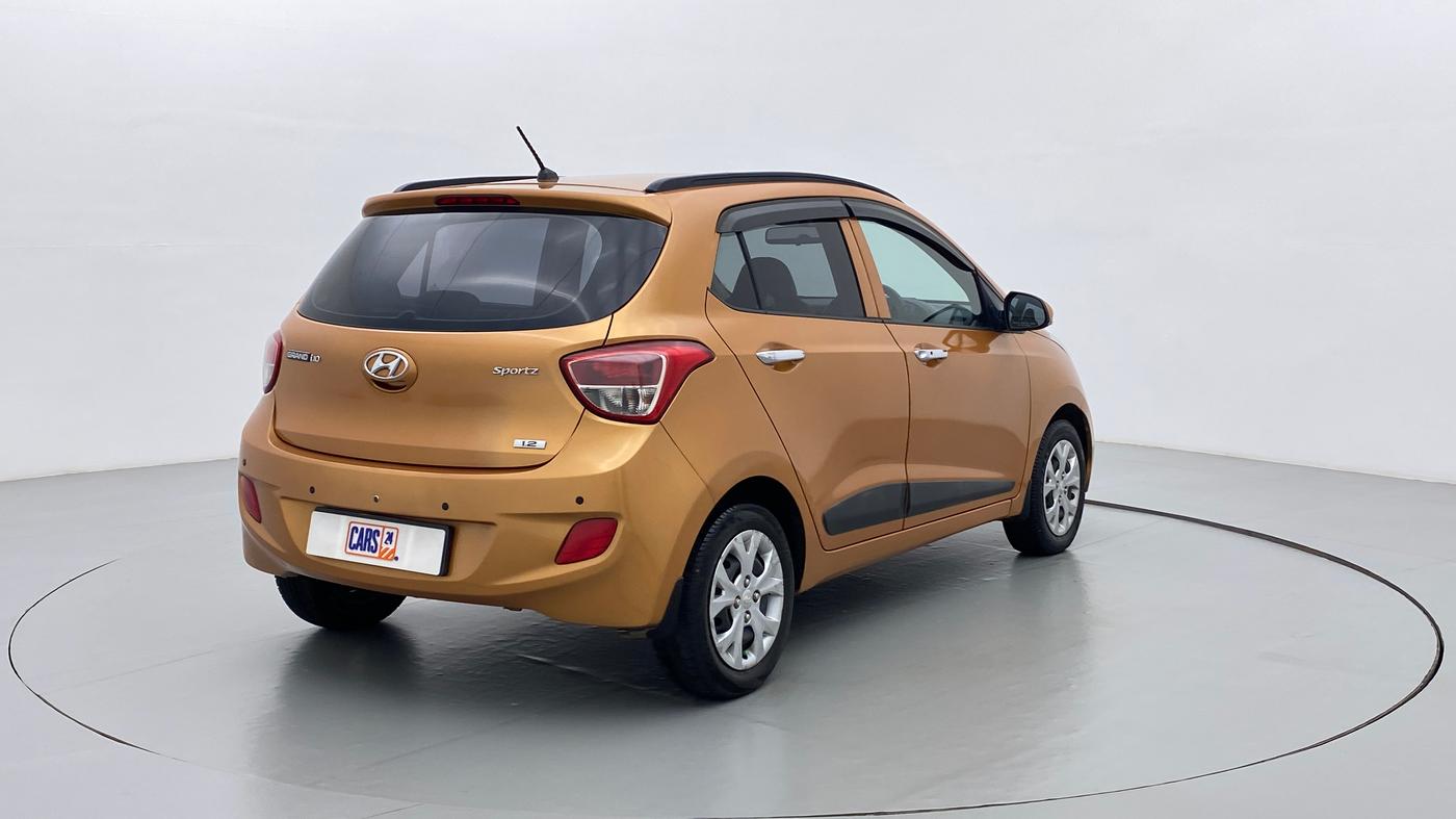 2014 Hyundai Grand i10 SPORTS 1.2 VTVT, Petrol, Manual, 99,388 km, Right Back Diagonal