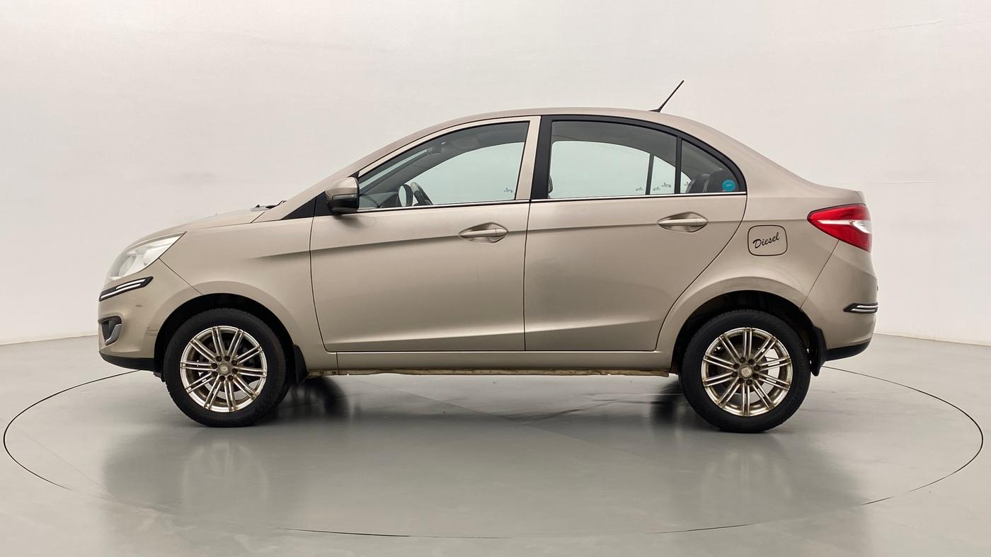 2015 Tata Zest XMA QUADRAJET 90PS, Diesel, Automatic, 65,422 km, Left Side