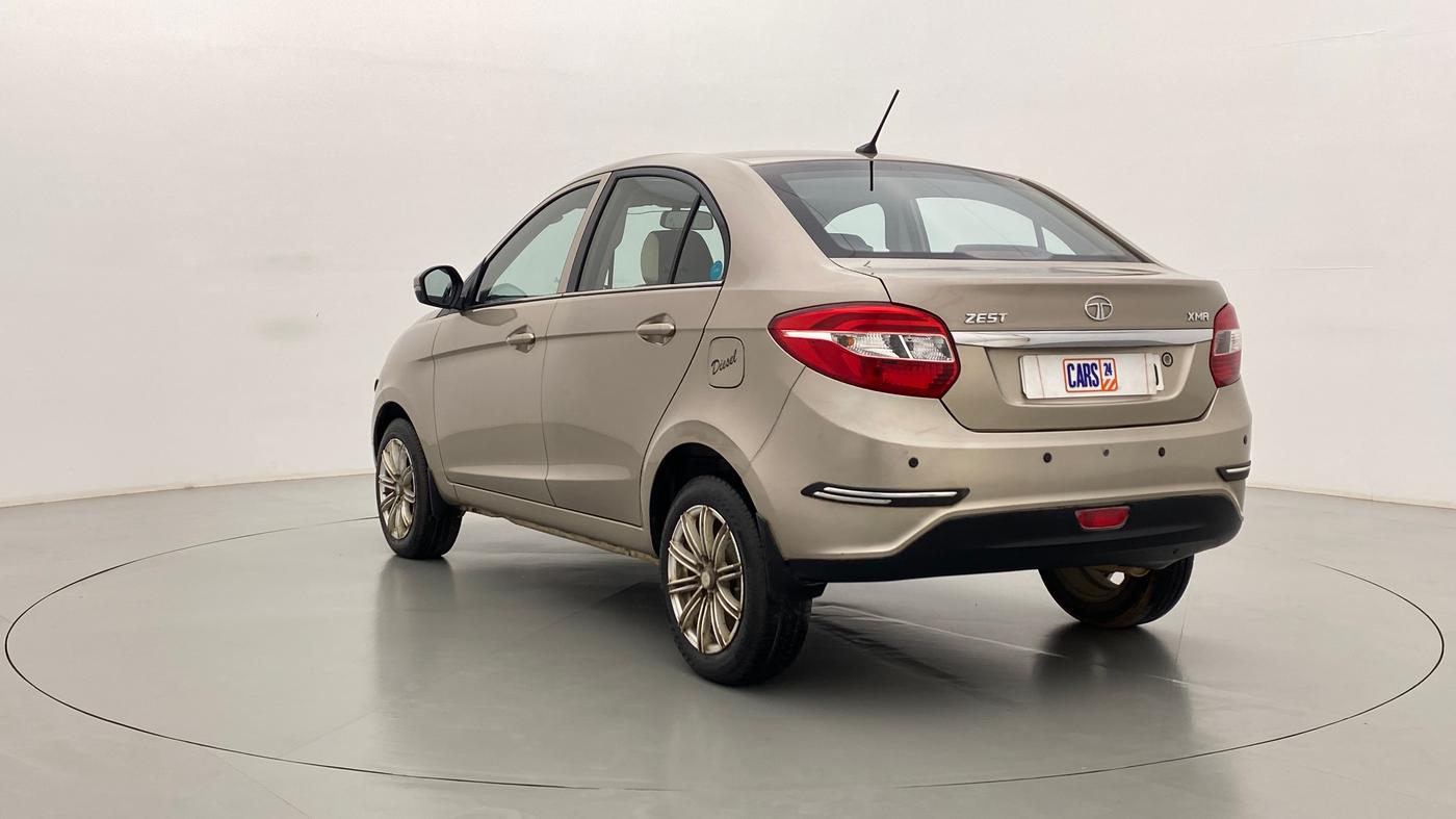 2015 Tata Zest XMA QUADRAJET 90PS, Diesel, Automatic, 65,422 km, Left Back Diagonal
