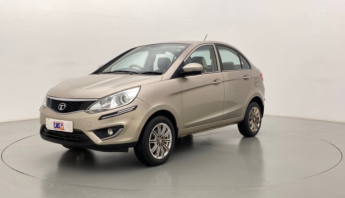 2015 Tata Zest XMA QUADRAJET 90PS, Diesel, Automatic, 65,422 km, Left Front Diagonal
