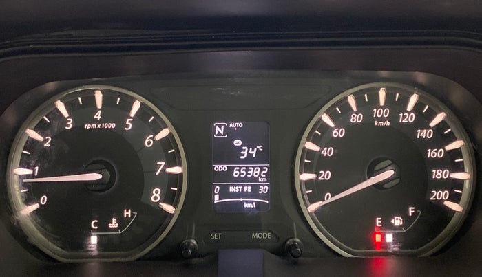2015 Tata Zest XMA QUADRAJET 90PS, Diesel, Automatic, 65,422 km, Odometer Image