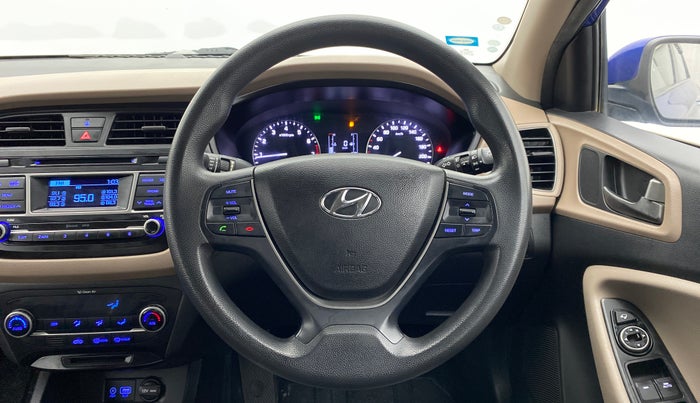 2015 Hyundai Elite i20 SPORTZ (O) 1.2, Petrol, Manual, 40,821 km, Steering Wheel Close Up