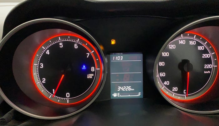 2019 Maruti Swift VXI, Petrol, Manual, 34,211 km, Odometer Image