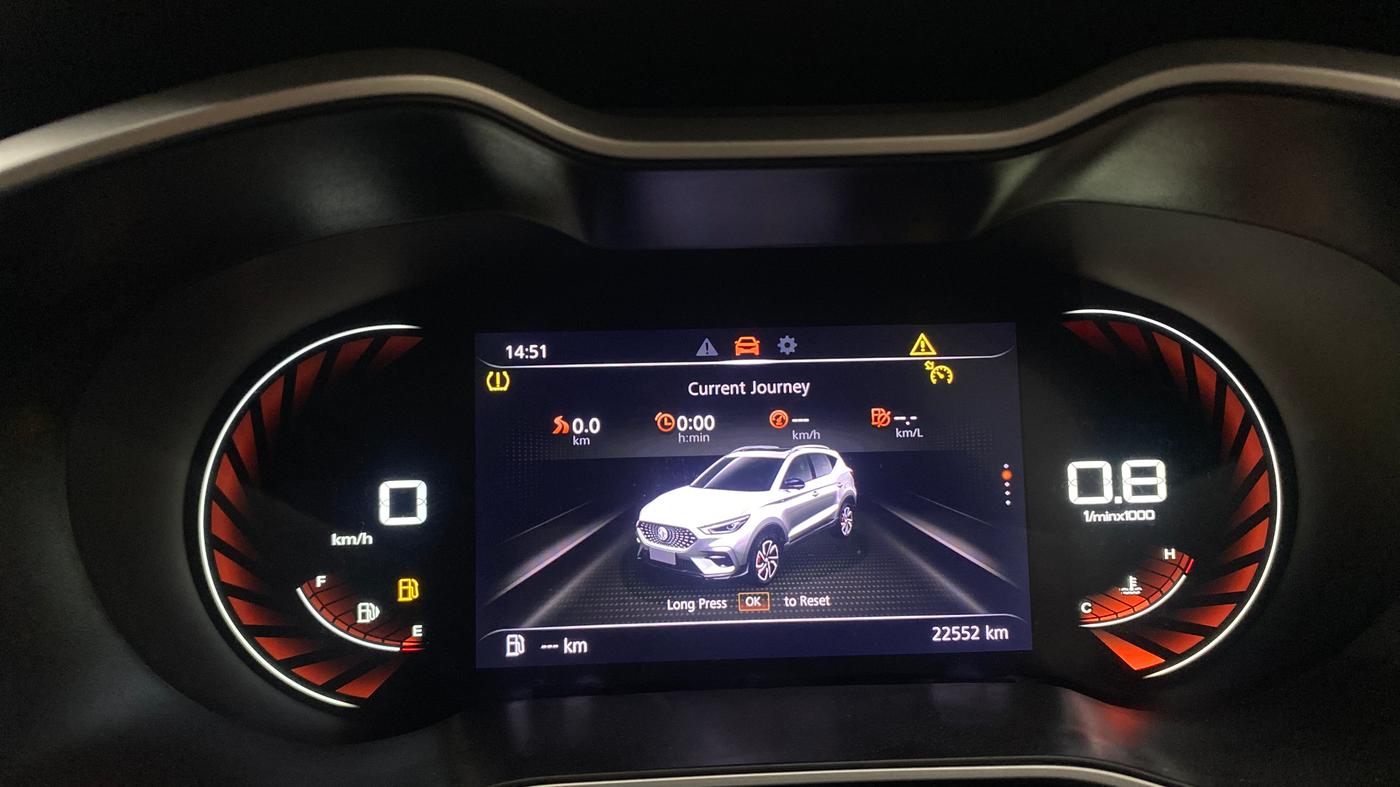 2024 MG ASTOR Select 1.5 MT, Petrol, Manual, 22,551 km, Odometer Image