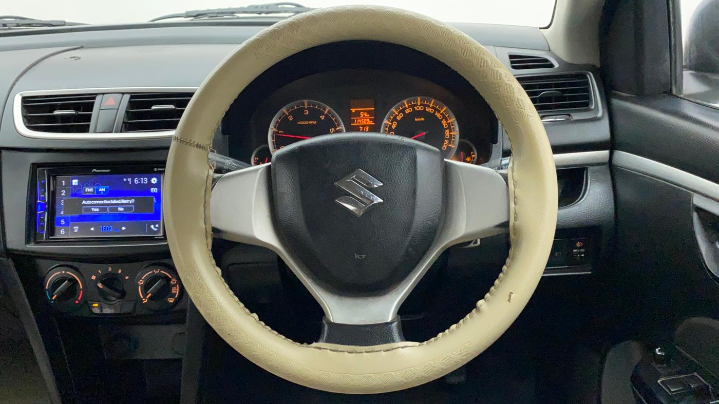 2012 Maruti Swift VDI, Diesel, Manual, 1,14,726 km, Steering Wheel Close Up
