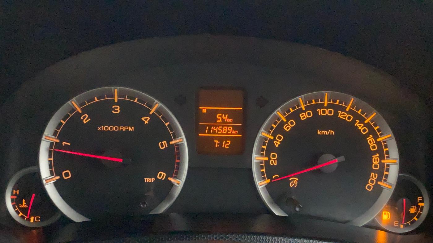 2012 Maruti Swift VDI, Diesel, Manual, 1,14,726 km, Odometer Image