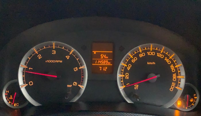 2012 Maruti Swift VDI, Diesel, Manual, 1,14,726 km, Odometer Image