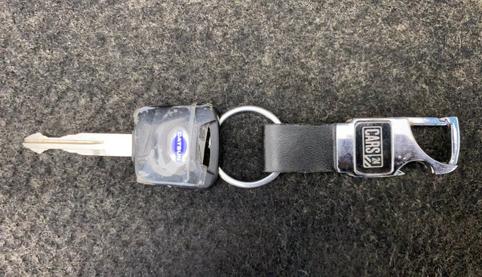 2014 Datsun Go T, Petrol, Manual, 20,866 km, Key Close Up