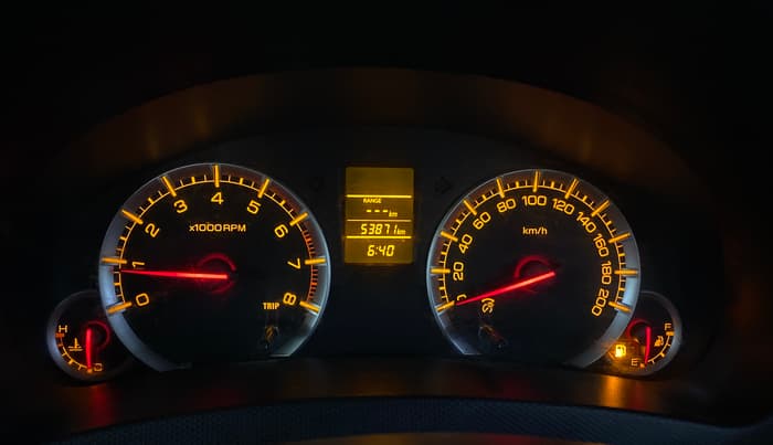 2015 Maruti Swift Dzire VXI, Petrol, Manual, 53,852 km, Odometer Image