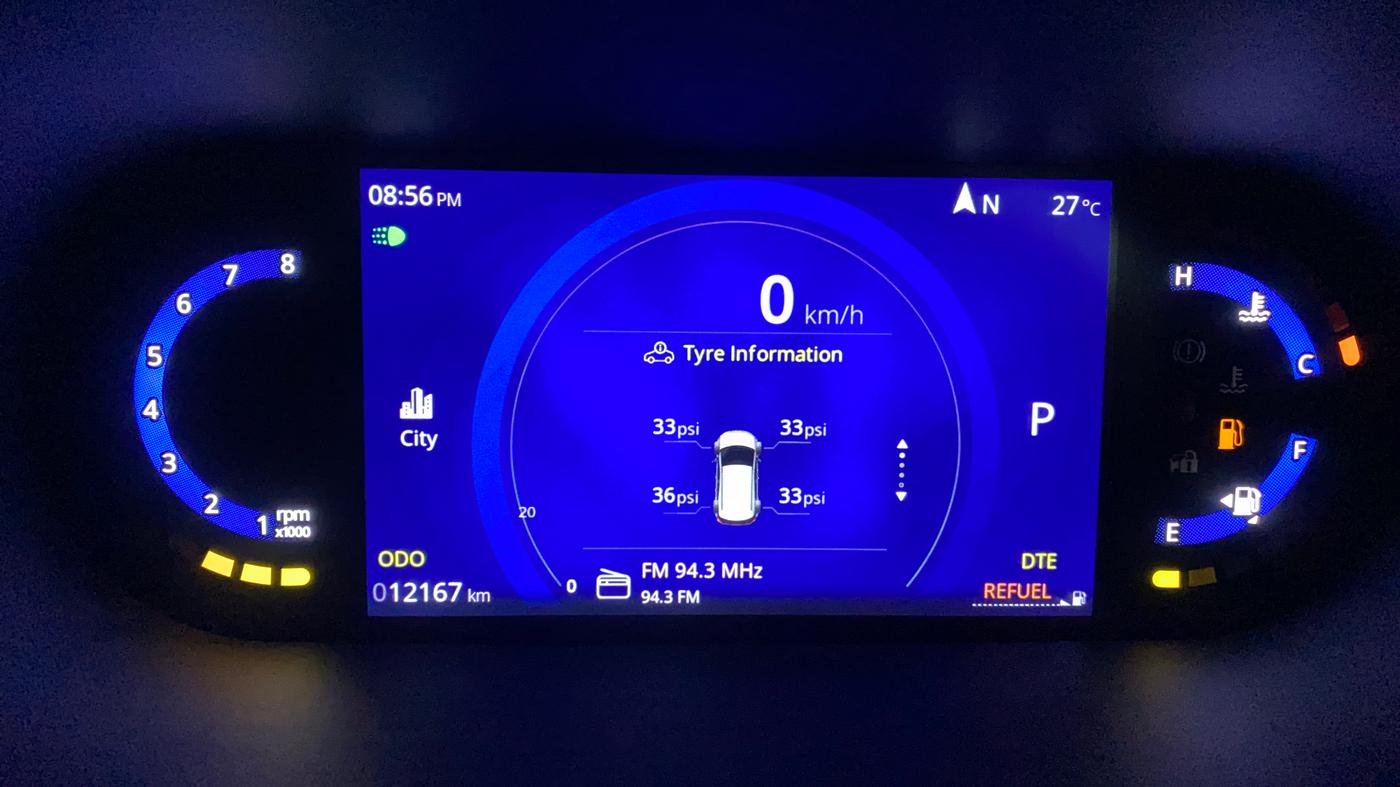 2024 Tata NEXON CREATIVE+ DCA 1.2 PETROL, Petrol, Automatic, 12,170 km, Odometer Image