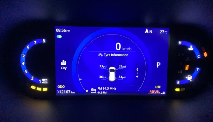 2024 Tata NEXON CREATIVE+ DCA 1.2 PETROL, Petrol, Automatic, 12,160 km, Odometer Image