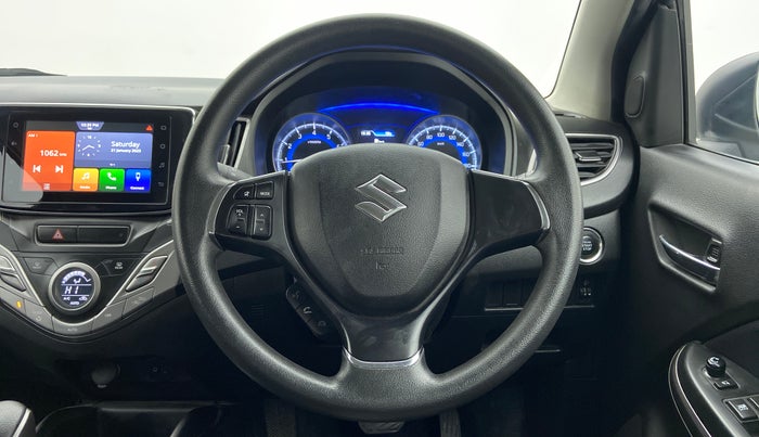 2020 Maruti Baleno ZETA CVT PETROL 1.2, Petrol, Automatic, 39,076 km, Steering Wheel Close Up
