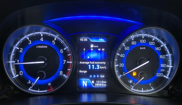 2020 Maruti Baleno ZETA CVT PETROL 1.2, Petrol, Automatic, 39,076 km, Odometer Image