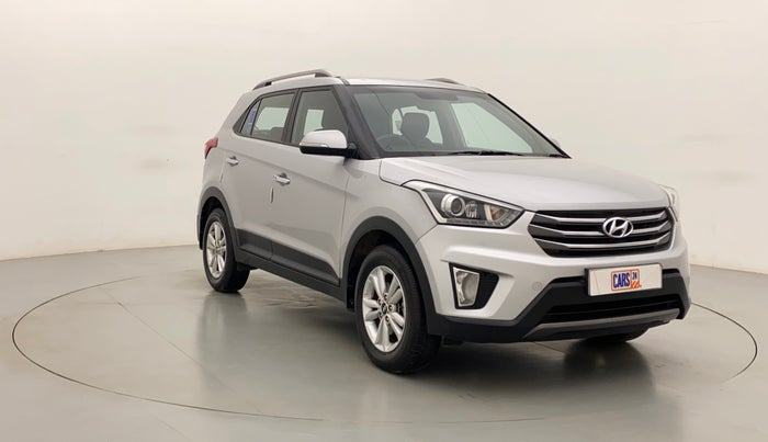 2017 Hyundai Creta SX PLUS 1.6 PETROL, Petrol, Manual, 88,556 km, Right Front Diagonal