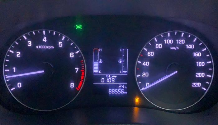 2017 Hyundai Creta SX PLUS 1.6 PETROL, Petrol, Manual, 88,556 km, Odometer Image