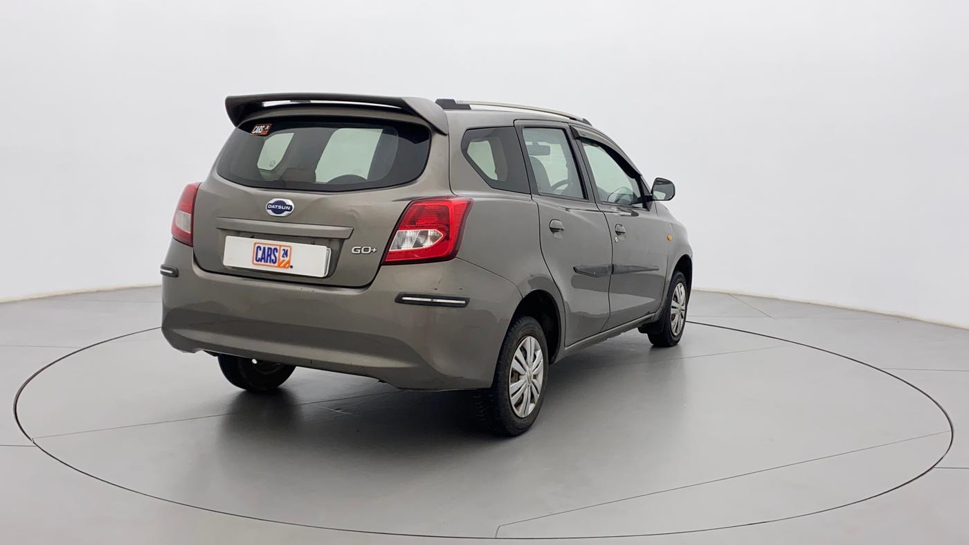 2016 Datsun Go Plus T, Petrol, Manual, 68,905 km, Right Back Diagonal