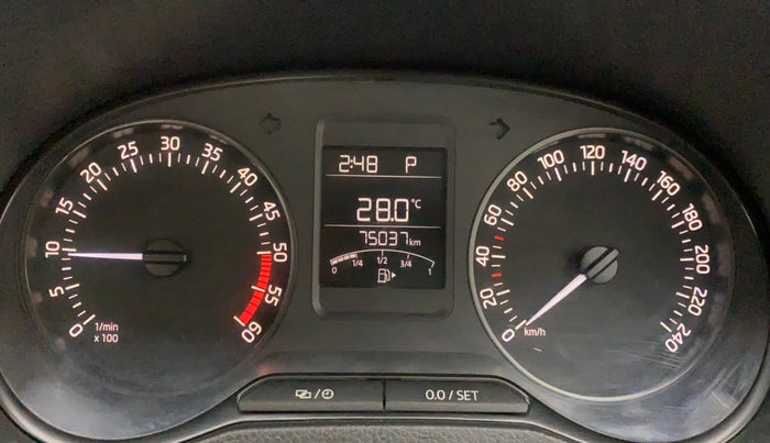 2017 Skoda Rapid STYLE 1.5 TDI AT, Diesel, Automatic, 75,037 km, Odometer Image