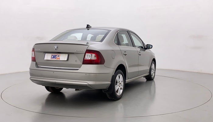 2017 Skoda Rapid STYLE 1.5 TDI AT, Diesel, Automatic, 75,037 km, Right Back Diagonal