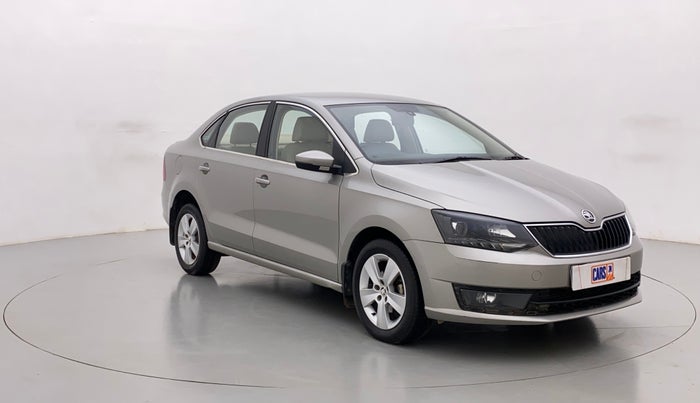 2017 Skoda Rapid STYLE 1.5 TDI AT, Diesel, Automatic, 75,037 km, Right Front Diagonal