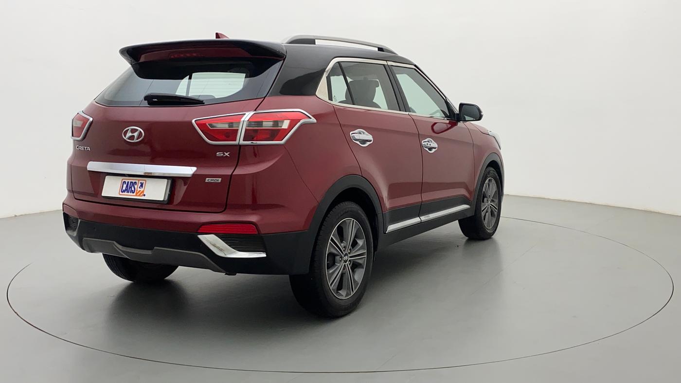 2016 Hyundai Creta 1.6 SX (O) CRDI, Diesel, Manual, 86,720 km, Right Back Diagonal