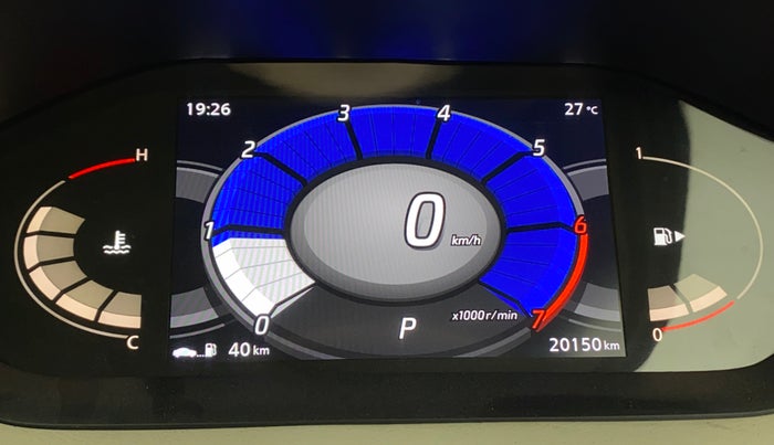 2022 Nissan MAGNITE XV TURBO CVT, Petrol, Automatic, 20,147 km, Odometer Image