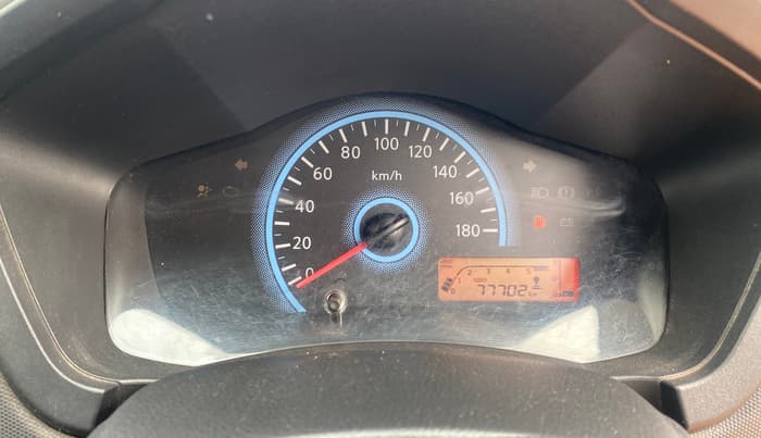 2017 Datsun Redi Go T (O), Petrol, Manual, 77,697 km, Odometer Image