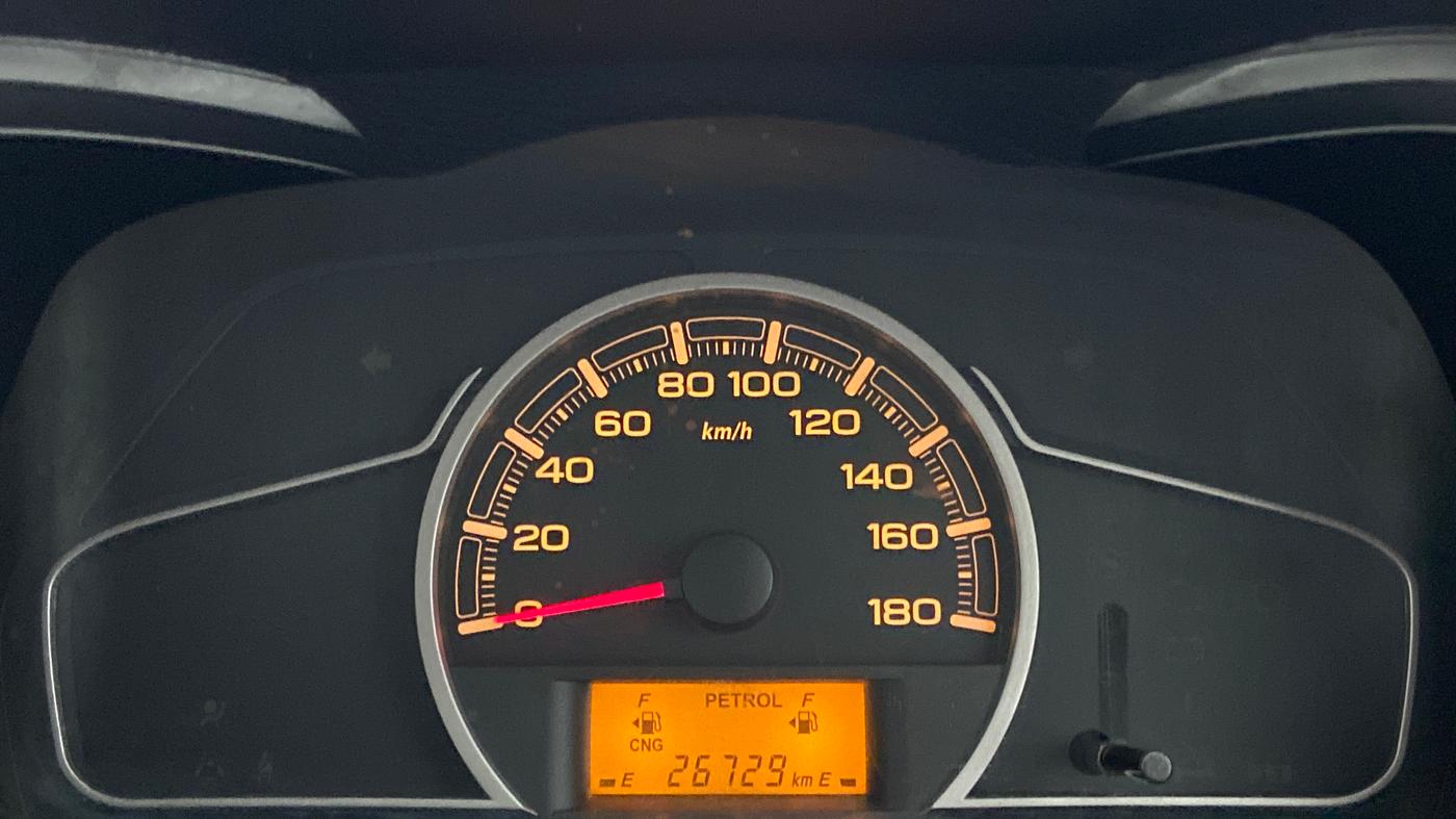2021 Maruti Alto LXI CNG, CNG, Manual, 27,316 km, Odometer Image