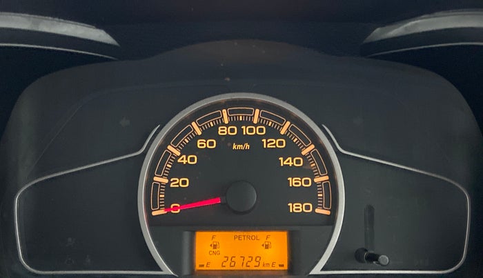 2021 Maruti Alto LXI CNG, CNG, Manual, 27,316 km, Odometer Image