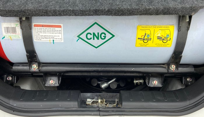 2021 Maruti Alto LXI CNG, CNG, Manual, 27,316 km, Boot Inside
