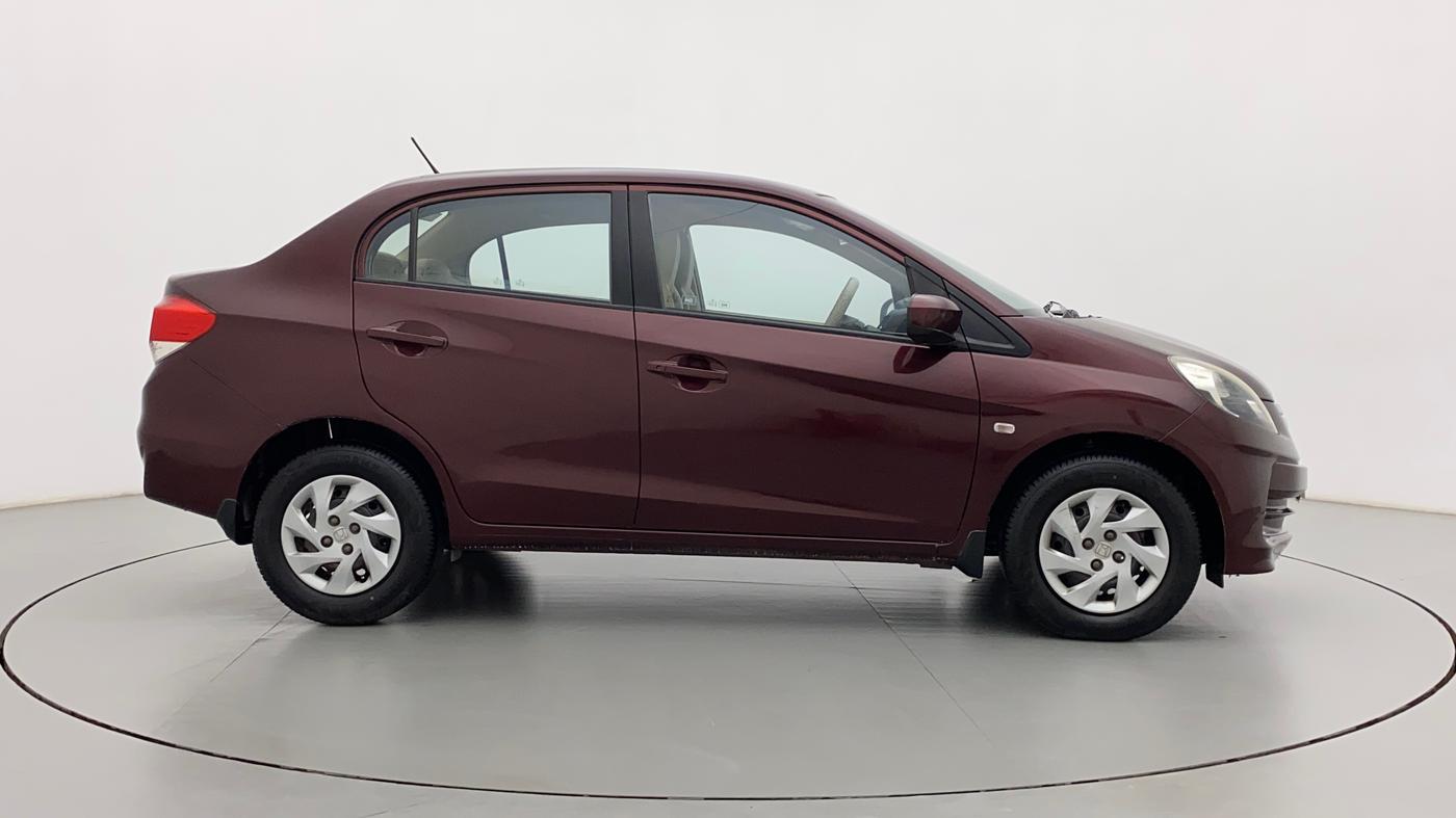 2014 Honda Amaze 1.5L I-DTEC S, Diesel, Manual, 1,01,764 km, Right Side View