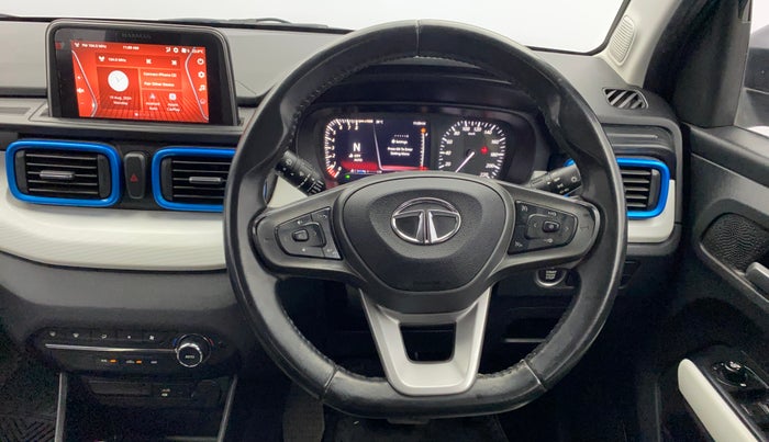 2022 Tata PUNCH CREATIVE  AMT, Petrol, Automatic, 45,037 km, Steering Wheel Close Up