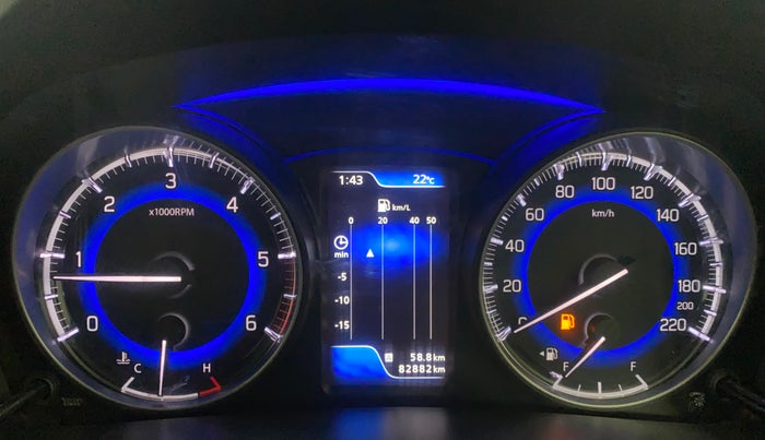 2018 Maruti Baleno ALPHA DIESEL 1.3, Diesel, Manual, 82,882 km, Odometer Image