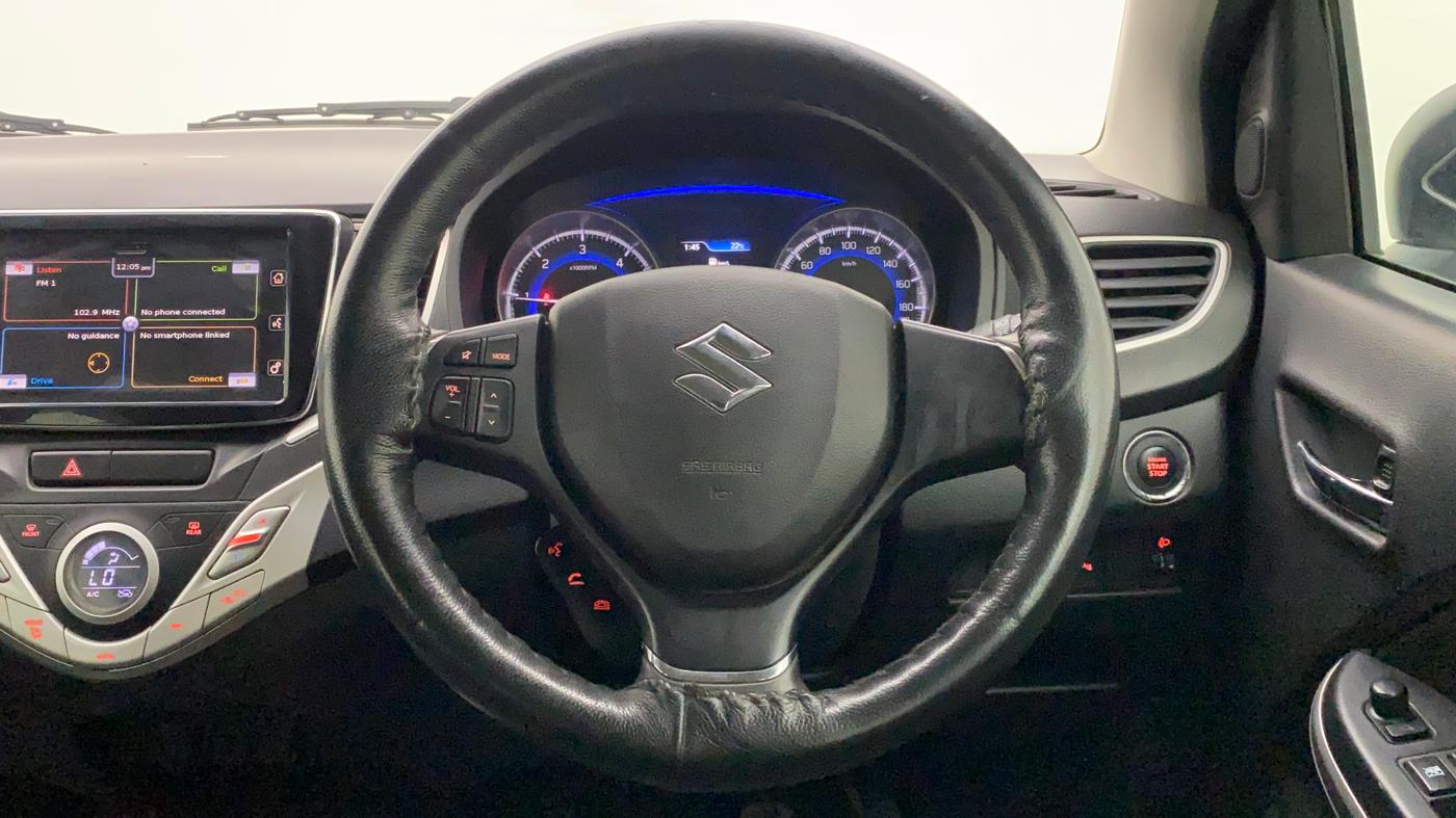 2018 Maruti Baleno ALPHA DIESEL 1.3, Diesel, Manual, 82,882 km, Steering Wheel Close Up