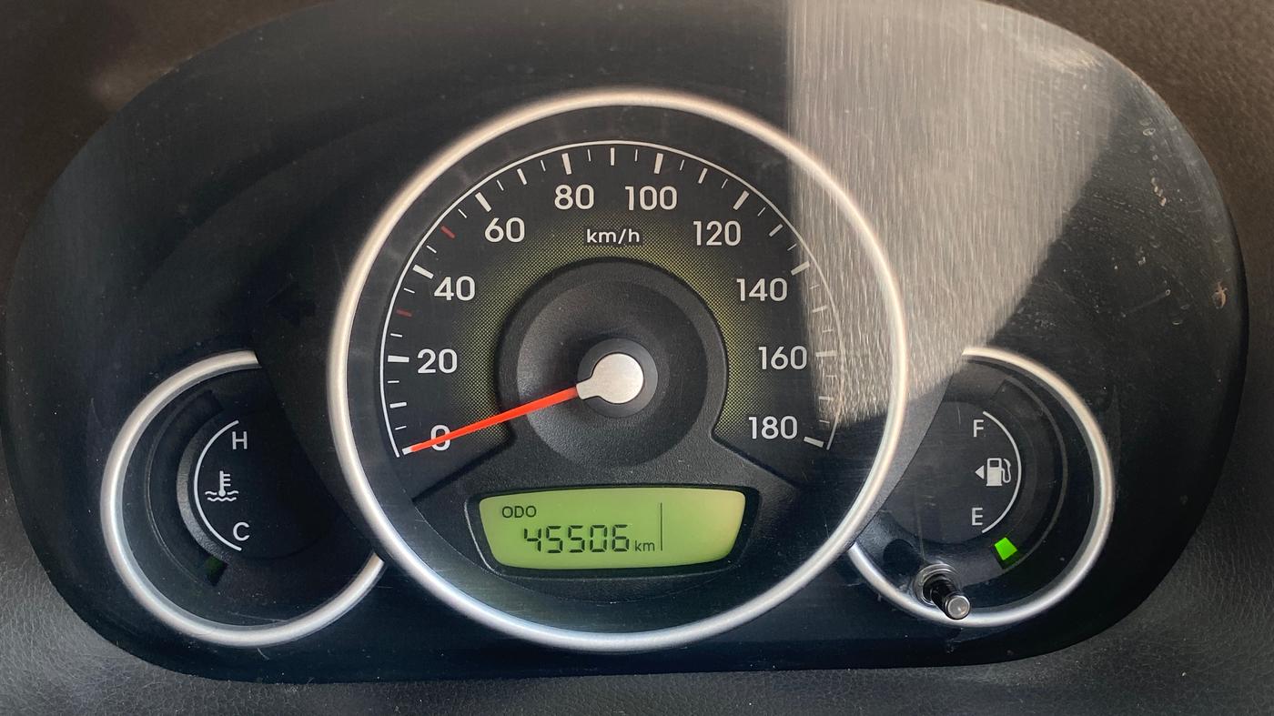 2017 Hyundai Eon MAGNA + AIRBAG, Petrol, Manual, 45,474 km, Odometer Image