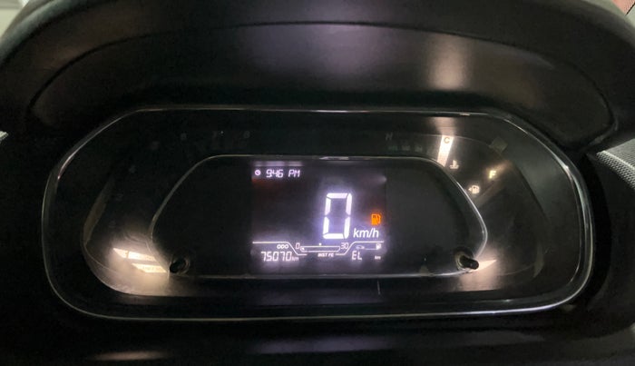 2020 Tata Tiago XZ PETROL, Petrol, Manual, 75,062 km, Odometer Image
