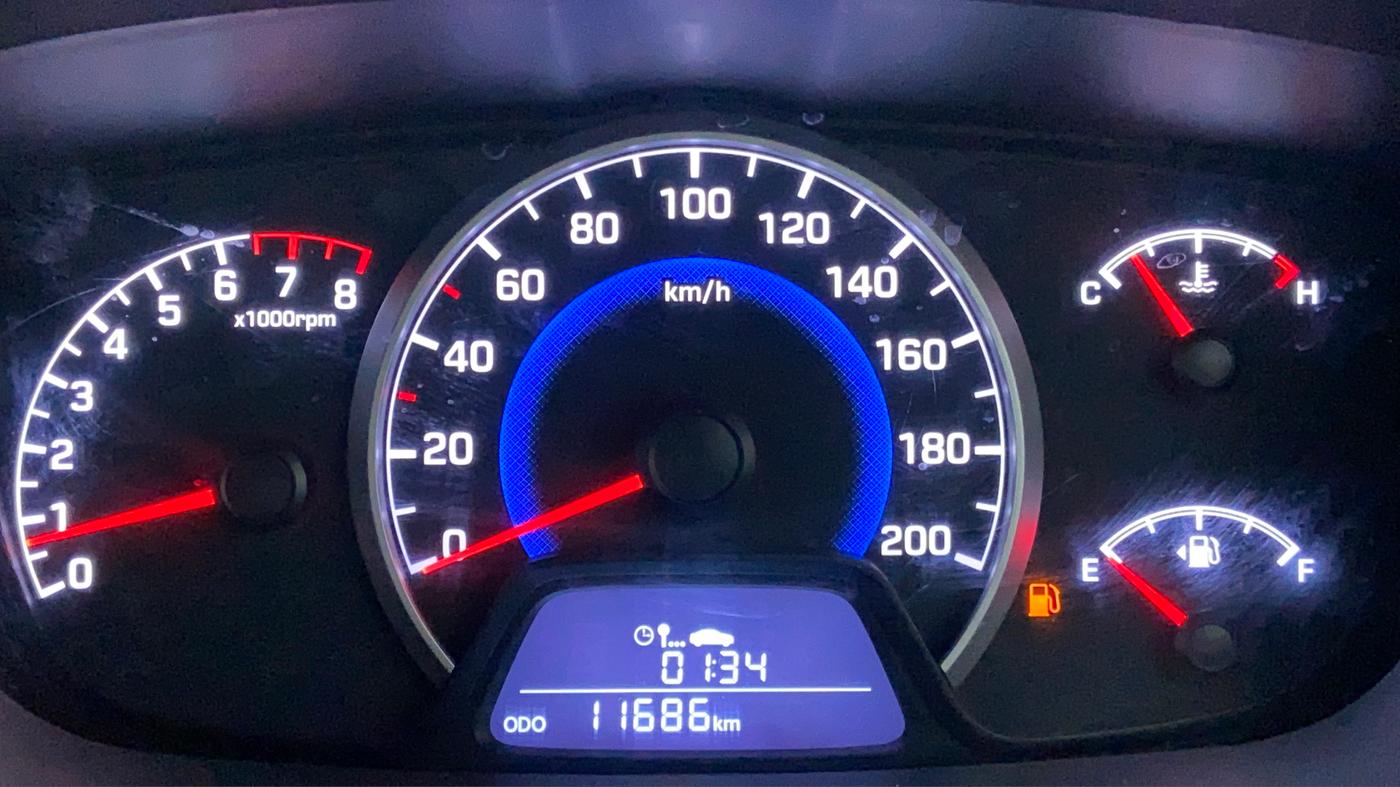 2018 Hyundai Grand i10 MAGNA 1.2 VTVT, Petrol, Manual, 11,635 km, Odometer Image