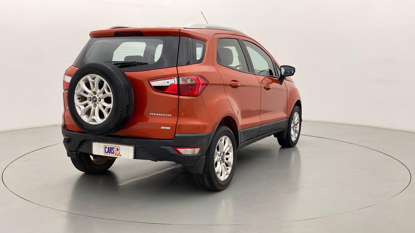 2014 Ford Ecosport 1.5TITANIUM TDCI, Diesel, Manual, 54,755 km, Right Back Diagonal
