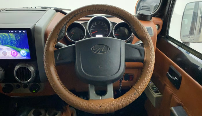 2019 Mahindra Thar CRDE 4X4 BS IV, Diesel, Manual, 36,685 km, Steering Wheel Close Up